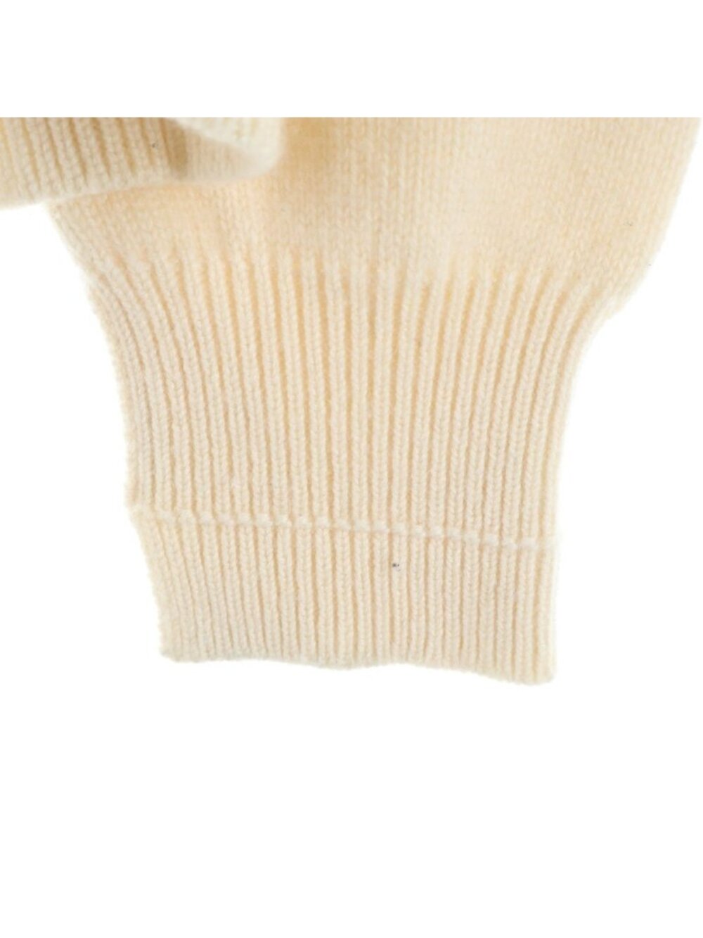 Celine Macadam Cashmere Poncho Sweater Phoebe Philo Era Crew Neck Knit Beige - Picture 5 of 8